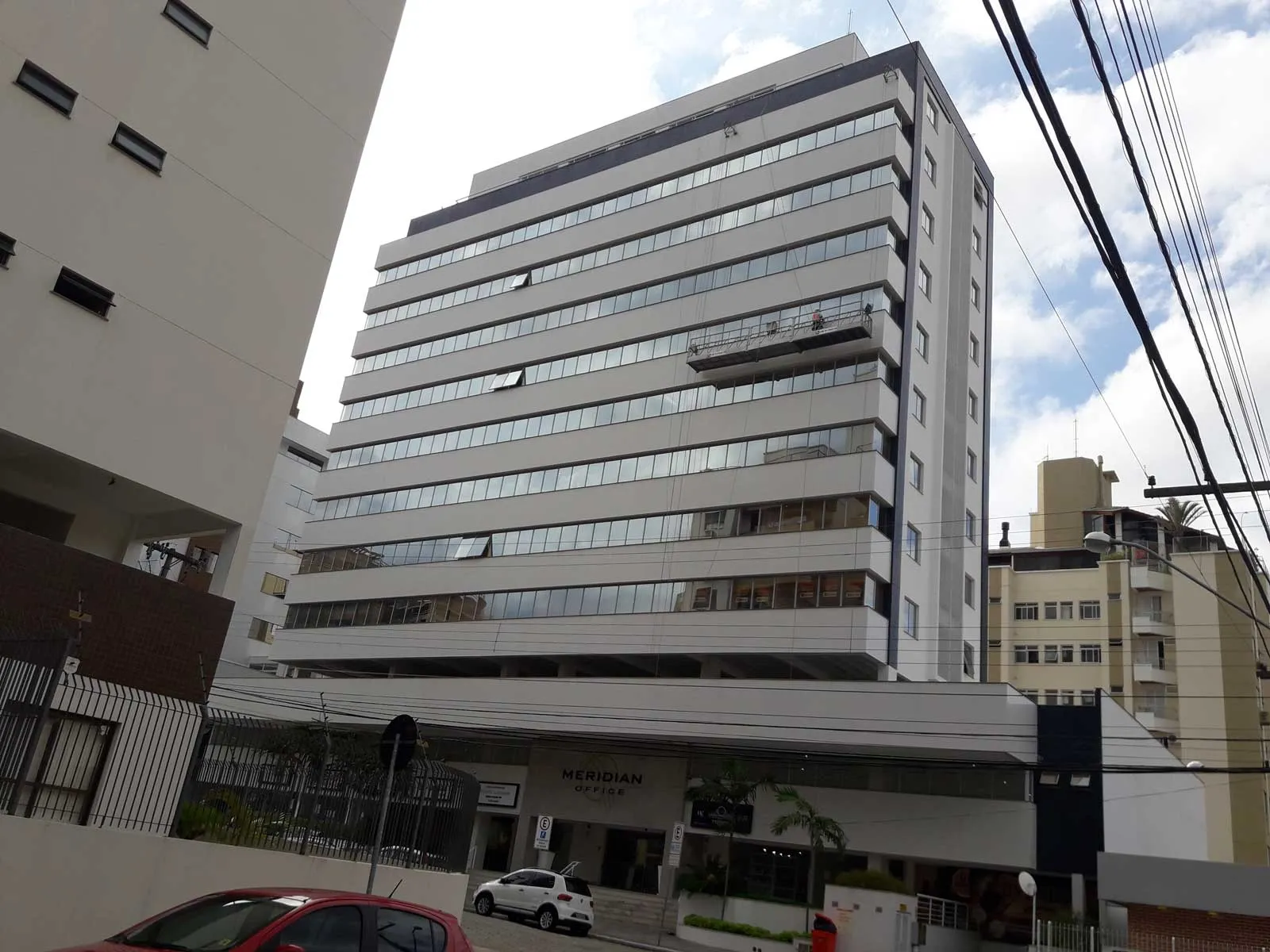 Obra Predial Condomínio Meridian Office Florianópolis