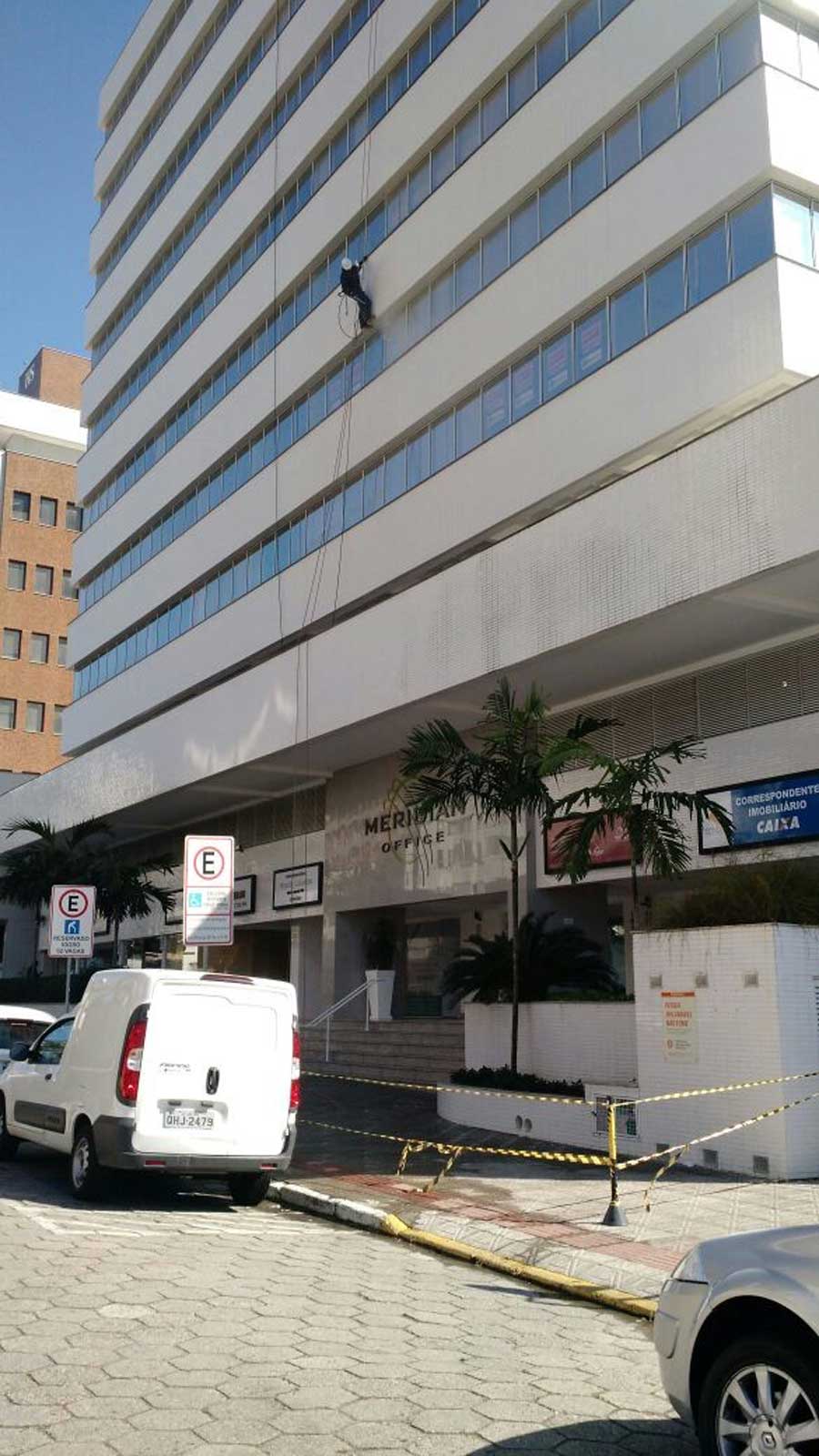 Obra Reforma Condominio Meridian Office Florianópolis Manutenção Predial