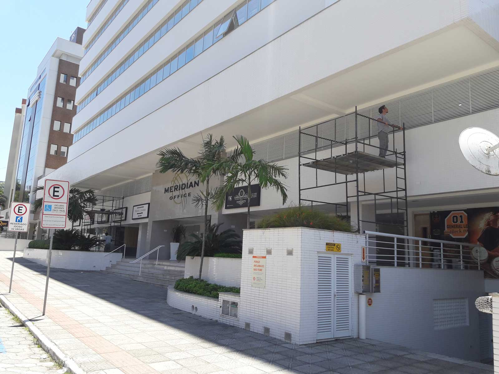 Obra Reforma Condominio Meridian Office Florianópolis
