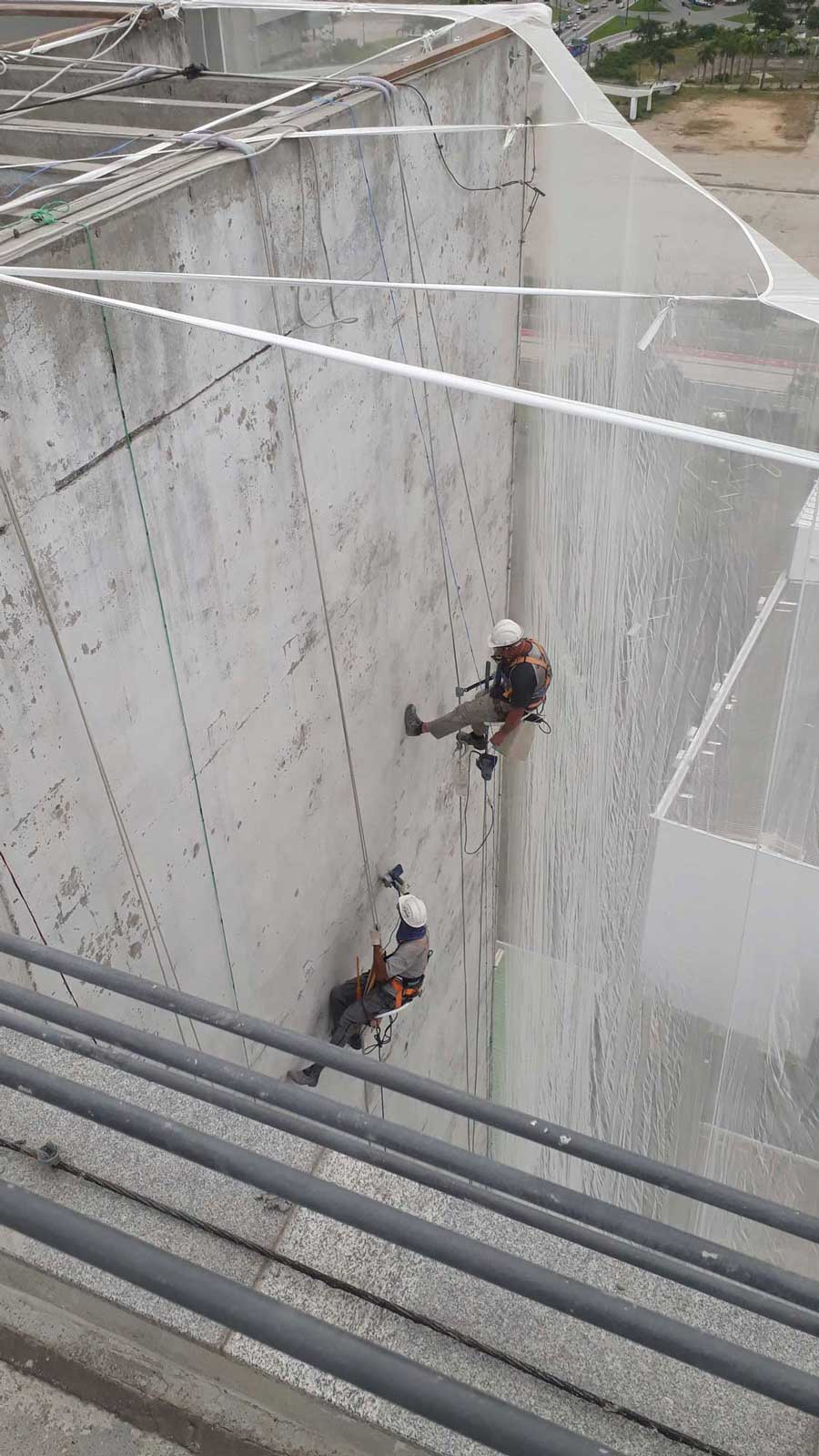 Obra Reforma Tribunal de Justiça Florianópolis Manutenção Predial