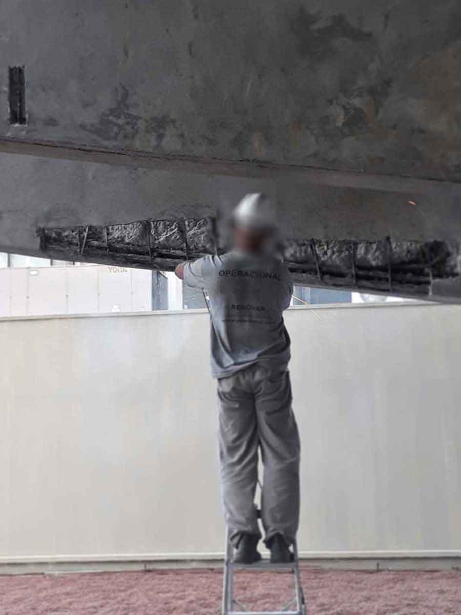 Obra Reforma Tribunal de Justiça Florianópolis Manutenção Predial