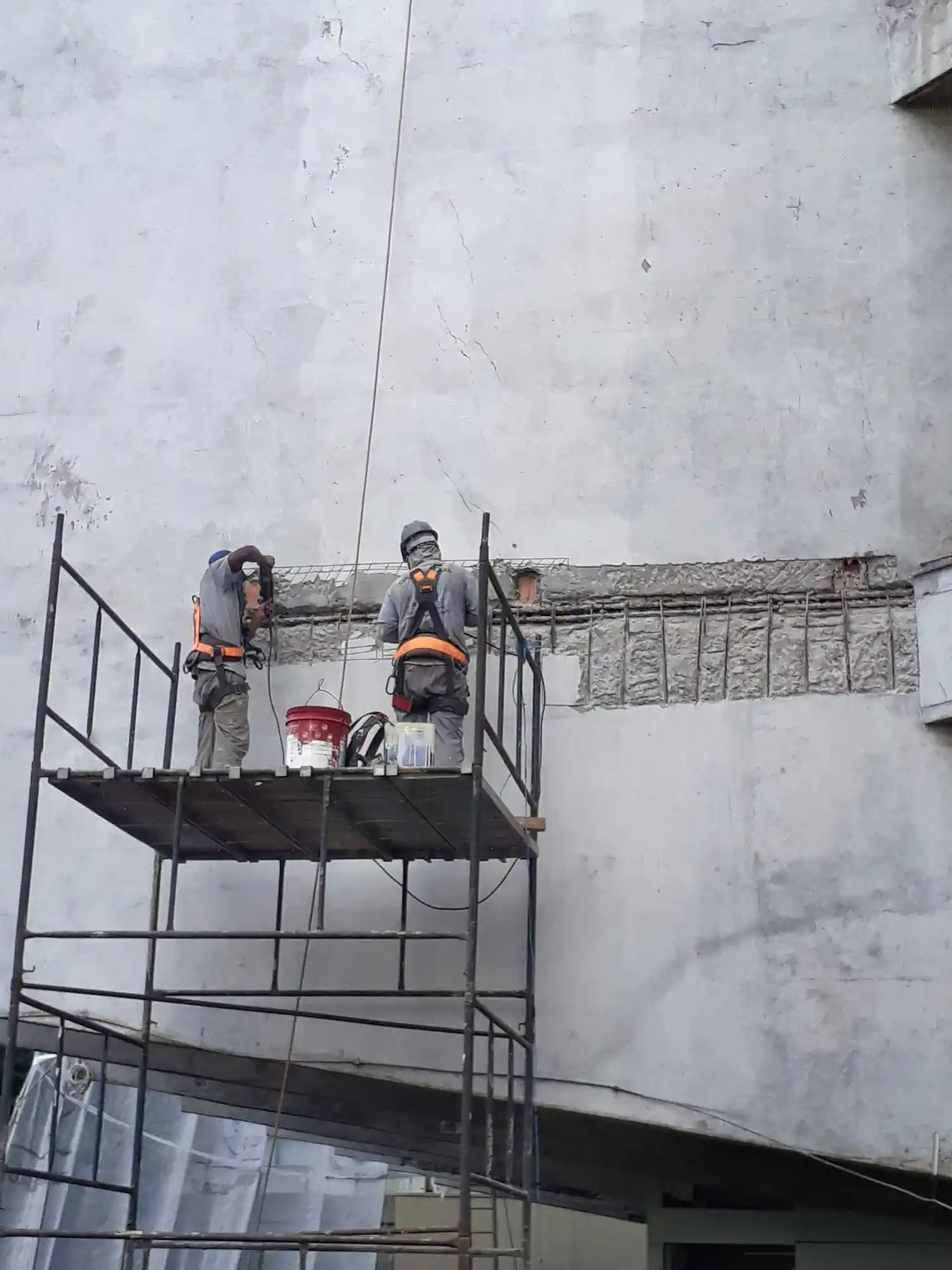 Restauração de concreto Tribunal de Justiça Florianópolis