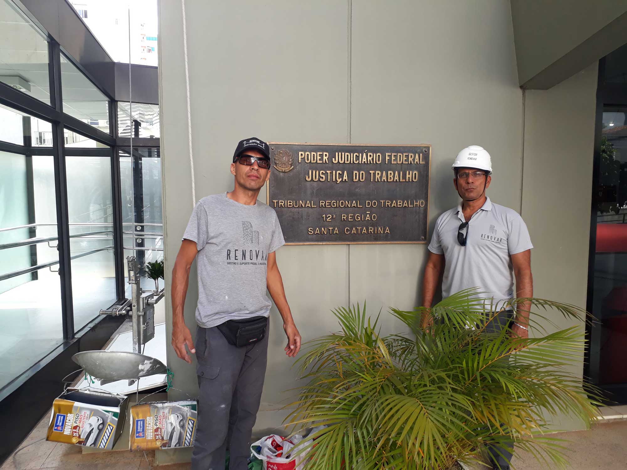 Obra Reforma Tribunal Regional do Trabalho Florianópolis